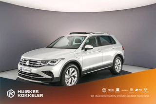 Volkswagen Tiguan Elegance 1.4 TSI eHybrid 245pk DSG Automaat Panoramadak, Achteruitrijcamera, Navigatie, Elektrische achterklep, Adaptive cruise control, LED matrix koplampen, Stoelverwarming