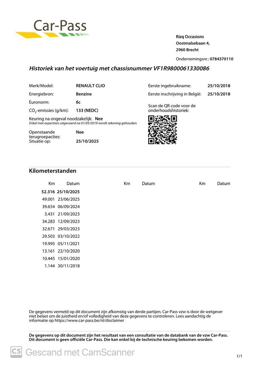 Hoofdafbeelding Renault Clio