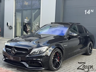 Hoofdafbeelding Mercedes-Benz C-Klasse Mercedes C-klasse AMG 63 S | Pano | 360 | Burmester | 19'' |