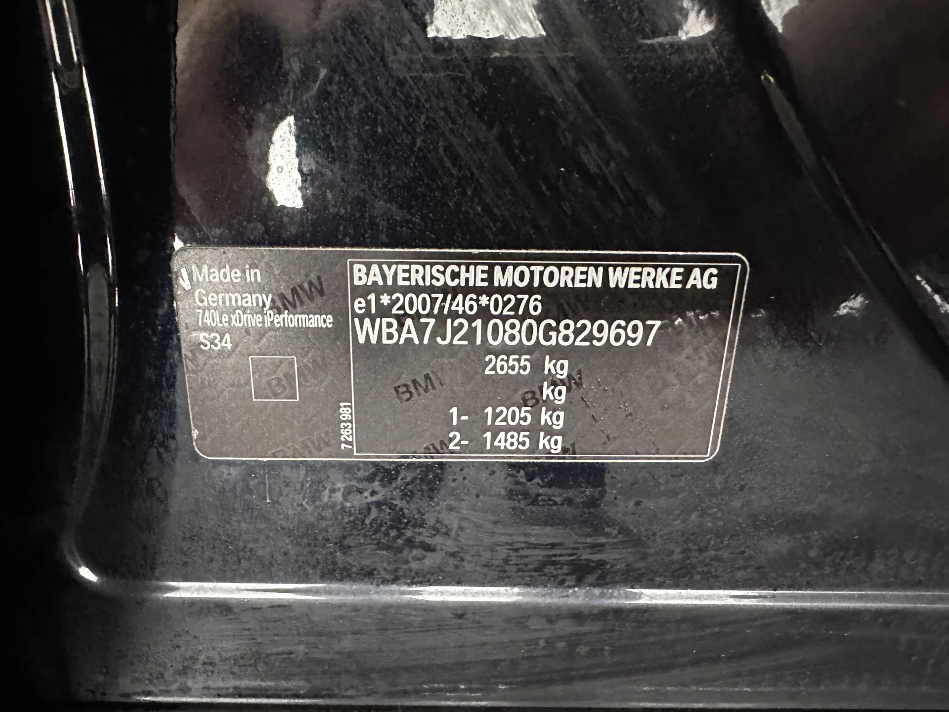 Hoofdafbeelding BMW 7 Serie