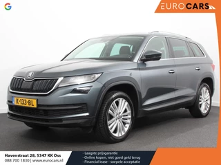 Skoda Kodiaq 1.5 TSI 150pk Automaat Business Edition 5p Panorama dak Trekhaak Wegklapbaar Digitale Cockpit Navigatie Climate Control Half Lederen bekleding Parkeer sensoren