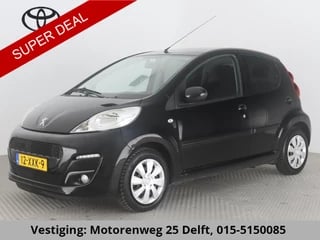 Peugeot 107 1.0 ENVY AIRCO BLACK EDITION COMFORT PACK 5 DRS