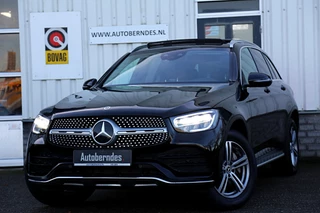 Mercedes-Benz GLC 300e 4MATIC AMG Plug in hybride*Perfect MB Onderh.*1ste Eig.*Pano/Massage/ACC/Treeplanken/Memorie/LED/Diamond Grille/Sfeer/Standkachel/Stoelverw./Dodehoek/Rijstrook/Camera/VOL*