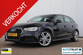 Audi A3 Sportback 35 TFSI CoD S-Line 150PK Automaat Adaptive Cruise Lane Assist Sportstoelen 18 inch LMV Stoelverwarming Full LED Navigatie Clima Carplay Android