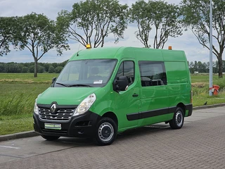 Renault Master T35 2.3 dCi 130 L2H2 DC L2H2, dubele cabine, airco, navi, pdc, trekhaak