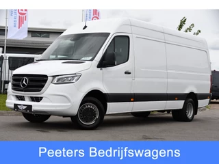 Mercedes-Benz Sprinter 519 V6 3.0 CDI L3H2 PB Edition 360 Camera, Adaptieve Cruise, Carplay, LED, Automaat, 190pk, 3500kg Trekhaak, 10,5'' Mbux, Stoelverwarming, Uniek!