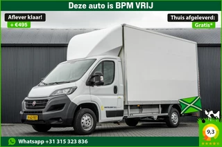 Fiat Ducato **2.3 MultiJet | Bakwagen met Laadklep | Euro 6 | 141 PK | Cruise | Camera | Airco | Navigatie**