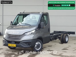 Iveco Daily 35C21 3.0L Automaat BPM VRIJ Chassis Cabine 410WB 2025 model LED CarPlay ACC Airco Fahrgestell