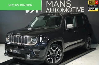Hoofdafbeelding Jeep Renegade Jeep Renegade 1.3T Limited / LED / KEYLESS / CAMERA / CARPLAY / STUUR+STOELVERW