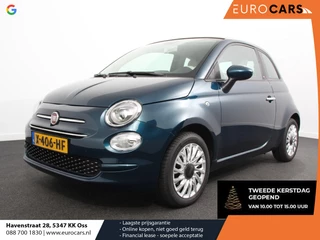 Fiat 500C 1.2 Lounge Automaat | Cruise Control | Parkeersensoren Achter | Climate Control | Elektrische Ramen | Lichtmetalen velgen | Display