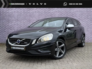 Volvo V60 1.6 T3 R-Design | Trekhaak | Dealeronderhouden | High Performance Audio | Climate | All-Seasonbanden | Parkeersensoren V+A | Navigatie
