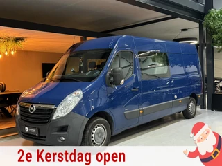 Opel Movano 2.3 CDTI BiTurbo L3H2 DC Garantie NAP Start/Stop Garantie Camera Cruise Navigatie Trekhaak Rijklaar