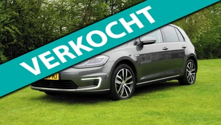 Volkswagen E-Golf Digitaal dashboard Leder E-DITION