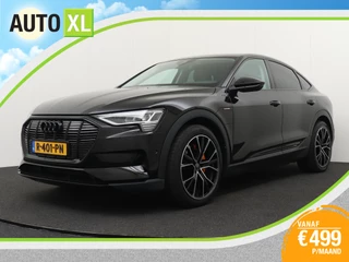 Hoofdafbeelding Audi e-tron Audi e-tron Sportback 55 Quattro 95kW Black Line 21'LMV Leder Camera   