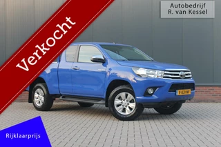 Hoofdafbeelding Toyota Hilux Toyota HiLux 2.4 D-4D-F Xtra Cab Professional I Leer I 1e Eig. I NL-auto