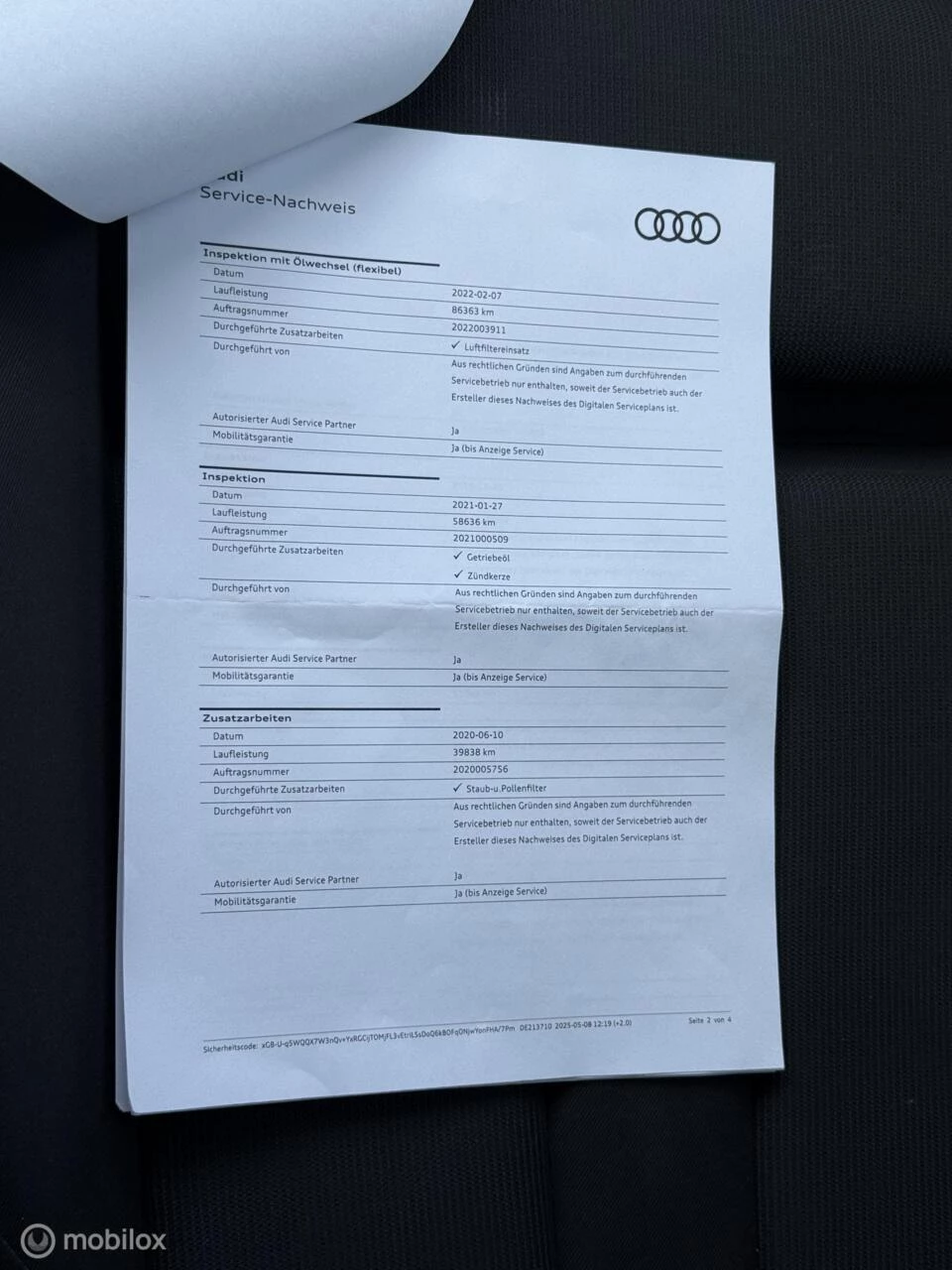 Hoofdafbeelding Audi A4