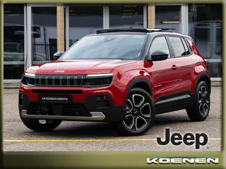 Hoofdafbeelding Jeep Avenger Jeep Avenger 1.2 E-Hybrid SUMMIT Auto. PANO / LEER / ENTERTAINMENT PACK