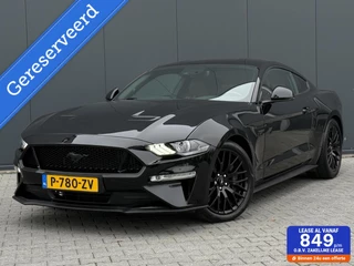 Ford Mustang Fastback 5.0 V8 GT Lage KM - Leder - Automaat - Digitaal Dashboard