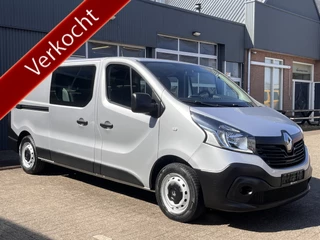 Renault Trafic 1.6 dCi T29 L2H1 DC Marge Btw /Bpm vrij Airco Cruise controle Navigatie Dubbele cabine 1e eigenaar Euro 6 Ex overheids auto Lange wielbasis Geen btw meer betalen