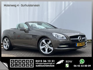 Hoofdafbeelding Mercedes-Benz SLK Mercedes-Benz SLK 200 Aut7 Leer Pano Airscarf Xenon Orig.NL+NAP