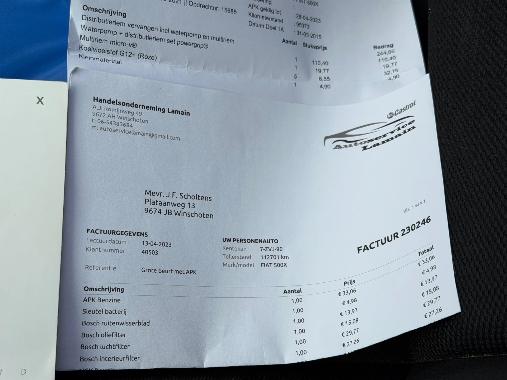 Hoofdafbeelding Fiat 500X