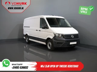 Volkswagen Crafter 35 2.0 TDI L3H2 BPM VRIJ! Airco/ PDC/ Bluetooth/ Betimmering