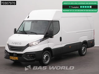 Iveco Daily 35S18 3.0L Automaat L2H2 180PK ACC Airco Camera CarPlay Parkeersensoren Stoelverwarming Euro6 L2 Airco