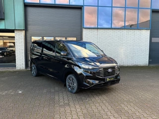 Ford Transit Custom 320 L2 Limited BPM vrij Stoel + Stoel 170 PK 360° AUTOMAAT WEGKLAPBARE TREKHAAK MIDDENCONSOLE ADAPTIVE CRUISE NAVIGATIE RUITEN