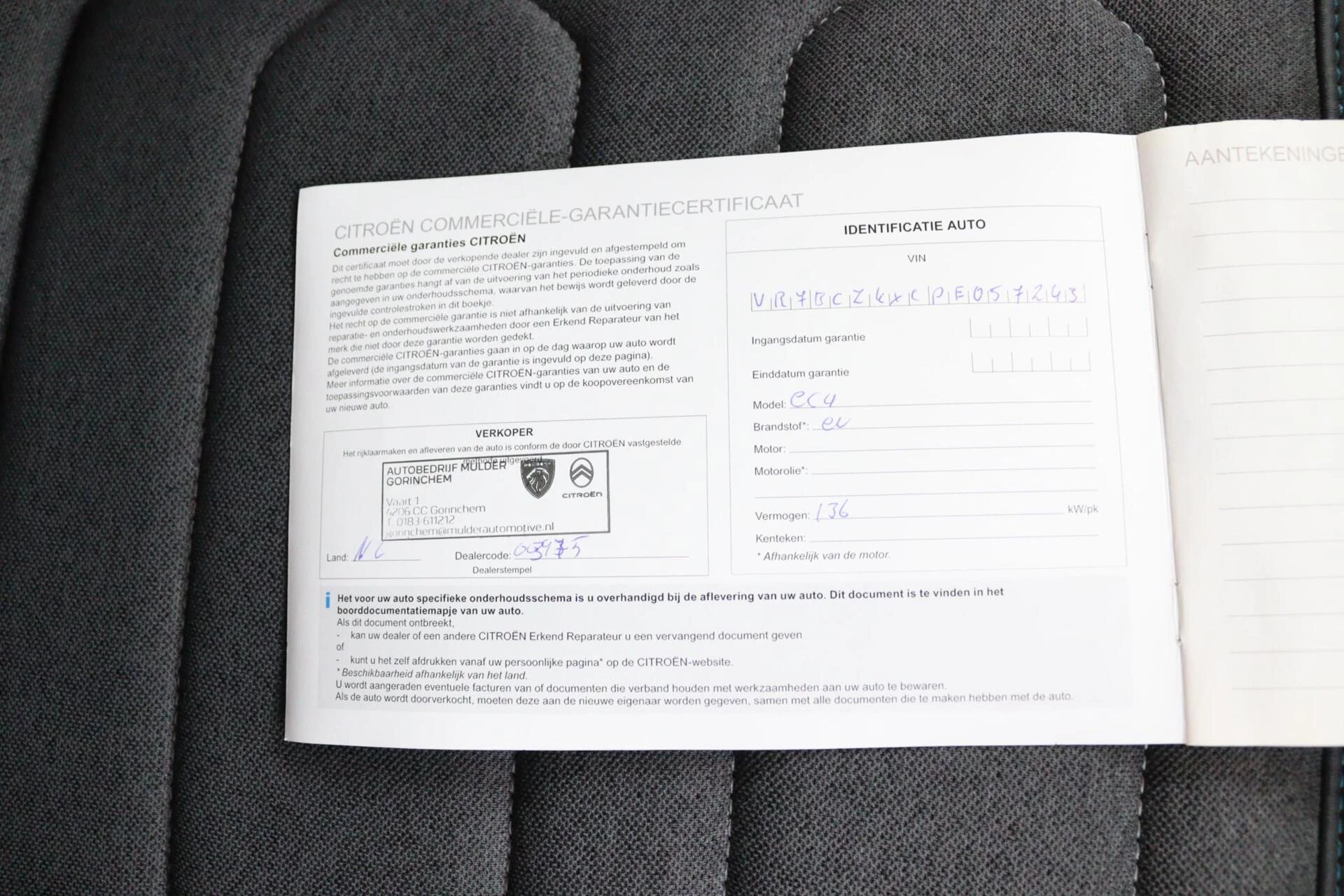 Hoofdafbeelding Citroën ë-C4