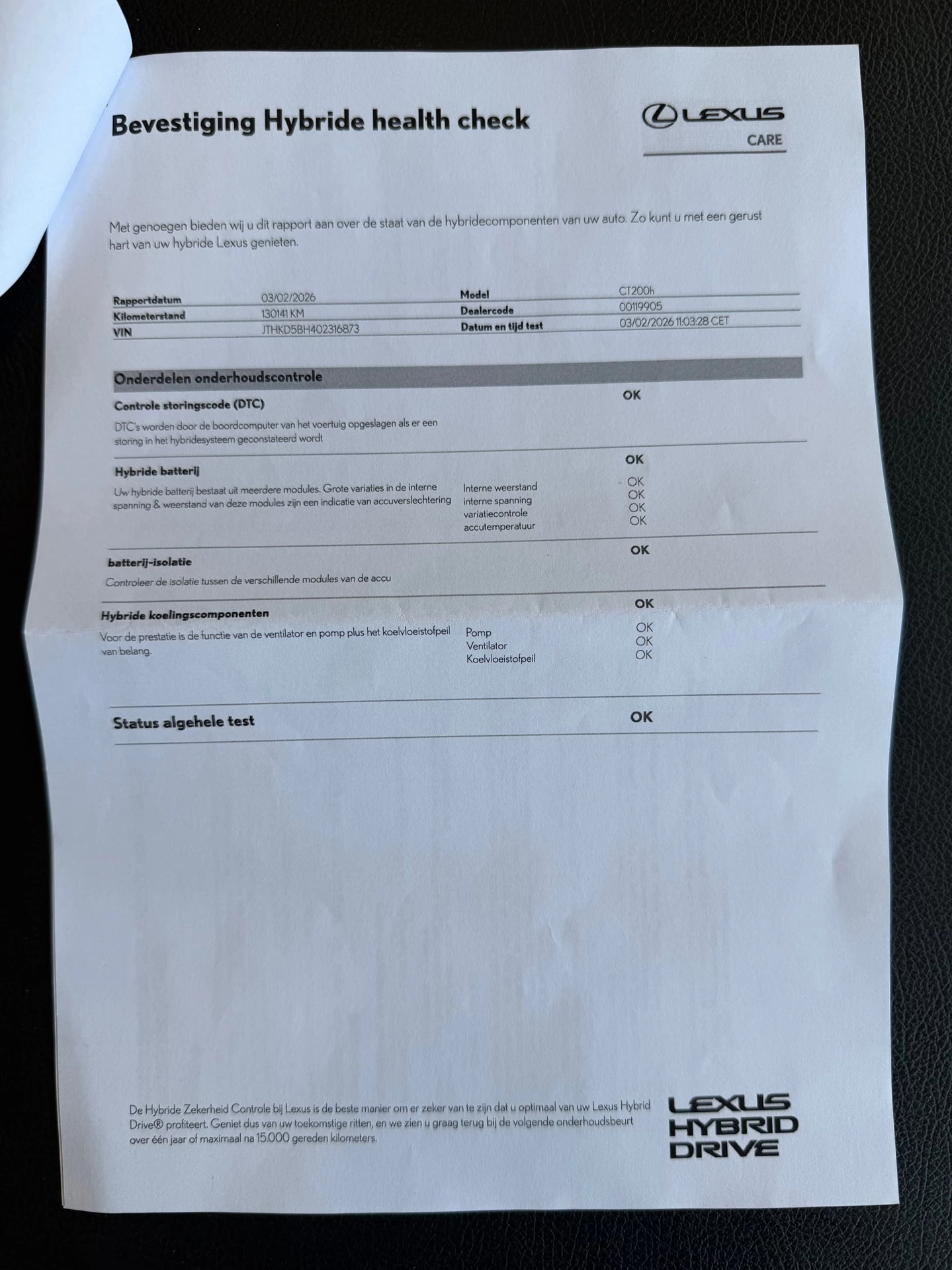 Hoofdafbeelding Lexus CT