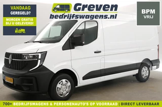 Renault Master T35 2.0 dCi L2H2 NIEUW | BPM Vrij | Airco Cruise Camera Carplay Navi 3 Persoons LED PDC