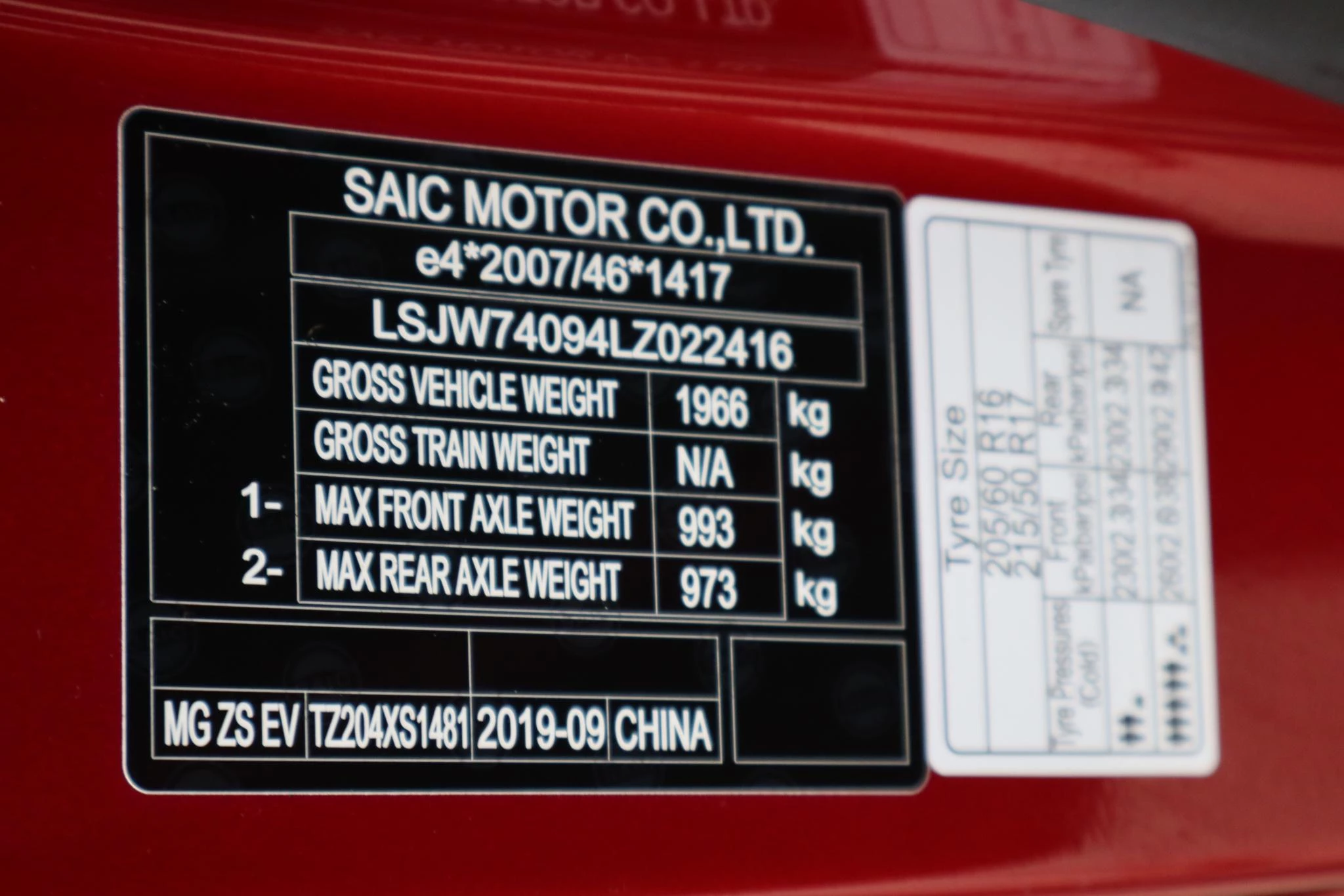 Hoofdafbeelding MG ZS EV