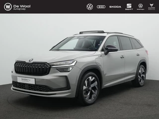 Skoda Kodiaq 1.5 TSI 204PK PHEV Sportline Business | Trekhaak | Panoramadak | 360° camera | Head-up display | Matrix LED koplampen | Adaptive Cruise | Canton sound | Stuur/stoelverwarming | DCC | Elektrische stoelen met geheugen |
