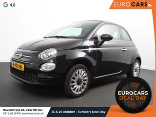 Fiat 500 C 1.2 Lounge Automaat | Leder | Navigatie | Climate control | Cruise Control | Parkeersensoren Achter | Lichtmetalen Velgen |