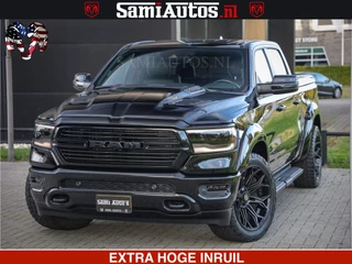 Hoofdafbeelding Dodge Ram 1500 Dodge Ram 1500 Laramie 5.7 V8 4x4 Crew Cab DC | PANO DAK | 12' Grootscherm | Comfortabele Dubbele Cabine met Royale 5 Zitplaatsen | Voorraad Nr 2502 - 41254