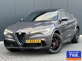 Hoofdafbeelding Alfa Romeo Stelvio Alfa Romeo Stelvio 2.9 V6 AWD Quadrifoglio 510PK - Pano - Harman/Kardon - Adaptive