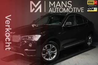 Hoofdafbeelding BMW X4 BMW X4 XDrive20i / PANODAK / HUD / KEYLESS / DODEHOEK / MEMORY / 18''