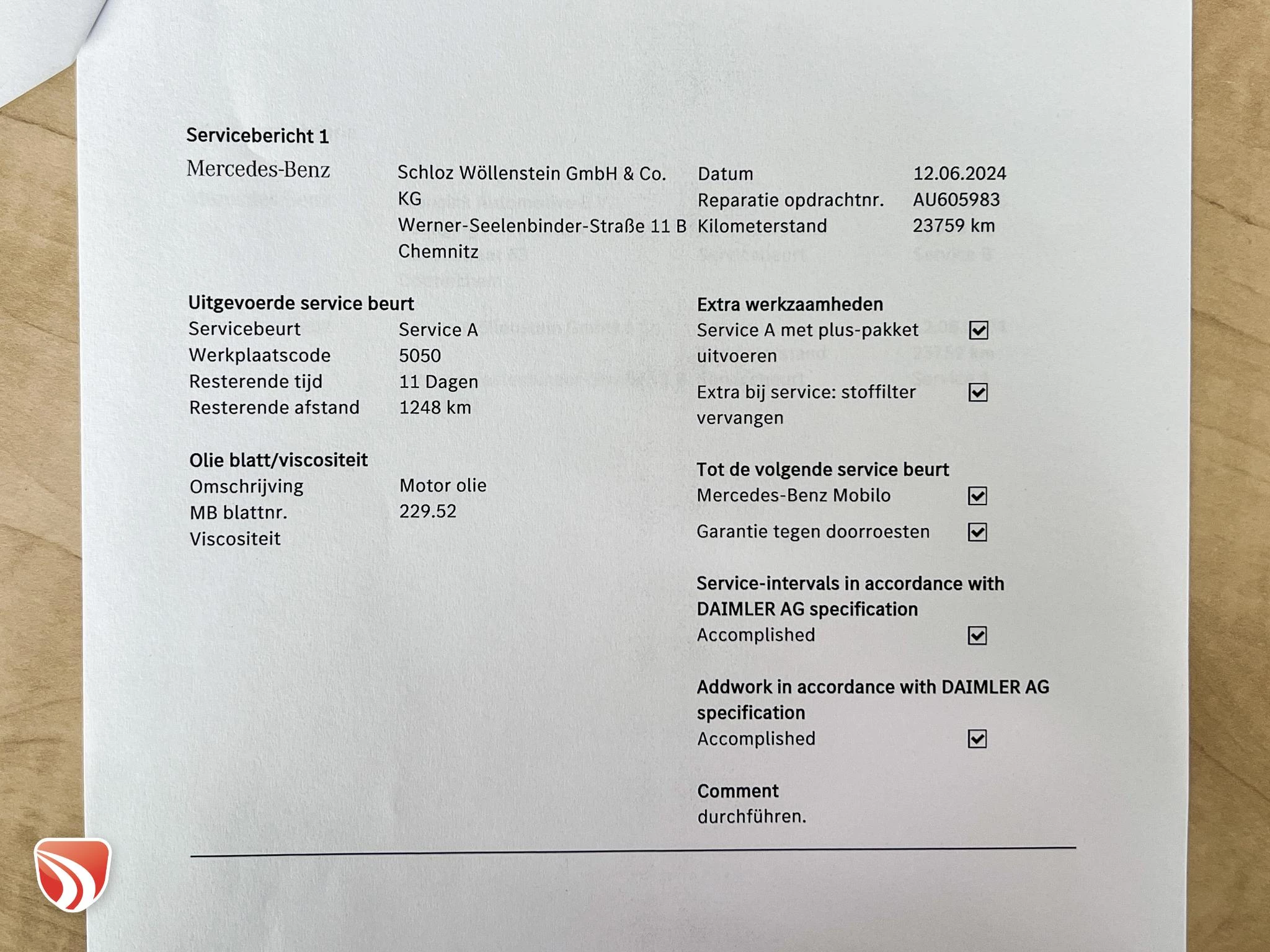 Hoofdafbeelding Mercedes-Benz S-Klasse