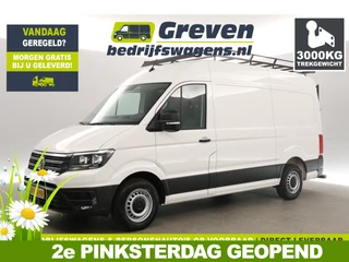 Volkswagen Crafter 35 2.0 TDI L3H3 140PK | 3000KG Trekgew. Airco Cruise Carplay Navigatie PDC Imperiaal Elektrpakket