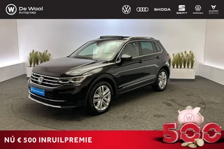 Hoofdafbeelding Volkswagen Tiguan Volkswagen Tiguan 1.4 TSI 245pk DSG eHybrid Elegance | Panoramadak, Trekhaak Zwenkbaar, Leder, Memorystoelen |
