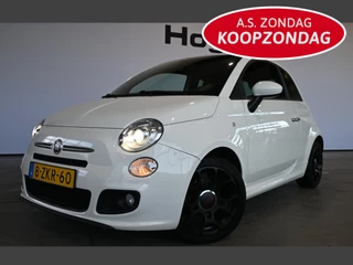 Hoofdafbeelding Fiat 500 Fiat 500 0.9 TwinAir Turbo 500S Airco ECC Lederen Sportstoelen Licht metaal Inruil mogelijk