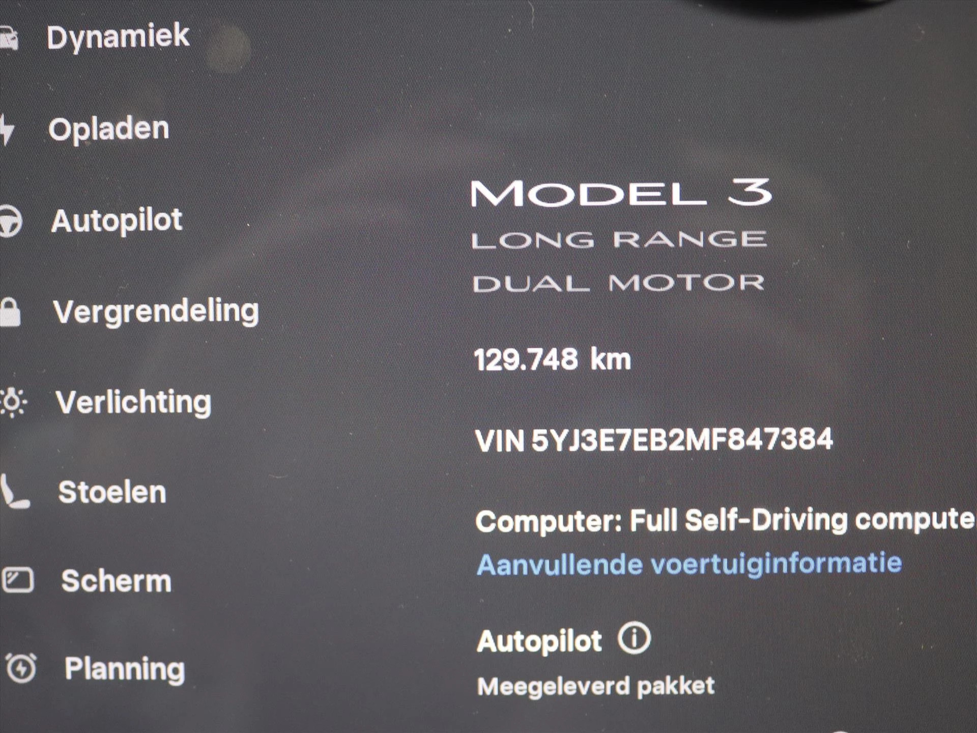Hoofdafbeelding Tesla Model 3