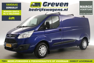 Ford Transit Custom 290 2.2 TDCI L2H1 Marge Airco Cruise Camera Navi PDC 3 Persoons Trekhaak