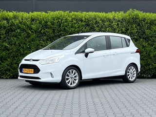 Ford B-Max 1.0 EcoBoost Titanium, NL AUTO, NAP LOGISCH, NAVIGATIE, CRUISE CONTROL, CLIMATE CONTROL, CAMERA, PDC, LED, TREKHAAK, LICHTMETAAL 16"