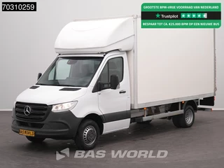 Mercedes Sprinter 514 CDI Automaat Laadklep Zijdeur Dubbellucht Bakwagen Airco Cruise Euro6 Meubelbak Koffer Airco Cruise control