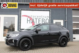 Hoofdafbeelding Volkswagen Taigo Volkswagen Taigo 1.0 TSI R-LINE Blackline Matrix LED Navi Adapt.cruise Full opt. 18LM