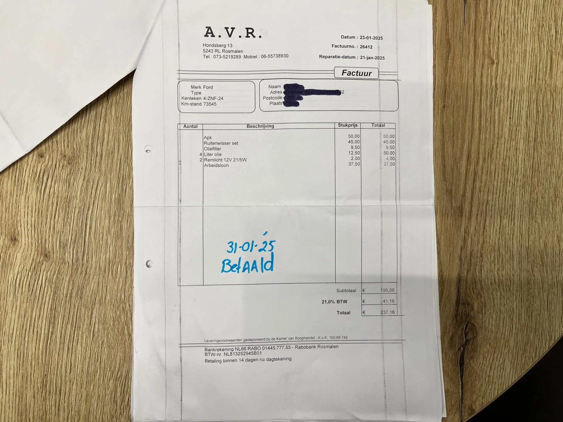 Hoofdafbeelding Ford Fiesta