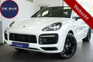 Hoofdafbeelding Porsche Cayenne Porsche Cayenne Coupé 3.0 E-Hybrid BTW Sport Design Platinum Edition Panorama Trekhaak 22'' Turbo GT