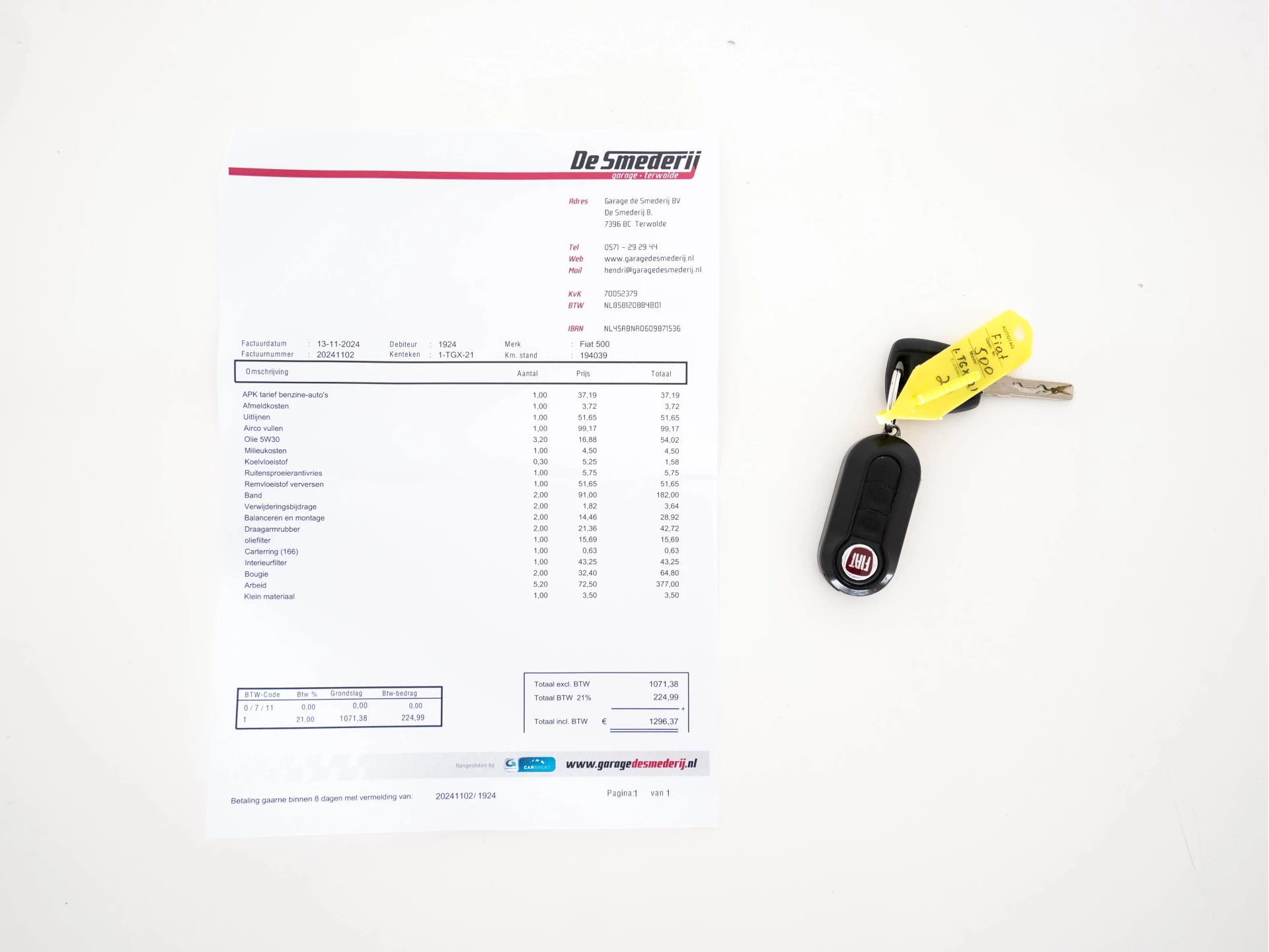 Hoofdafbeelding Fiat 500