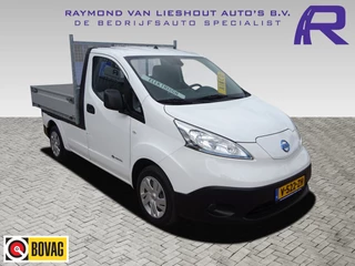 Nissan E-NV200 Business 40 kWh 2.ZERO S.O.H 91% ( Grotere accu ) KIPPER PICK UP OPEN LAADBAK AIRCO NAVIGATIE